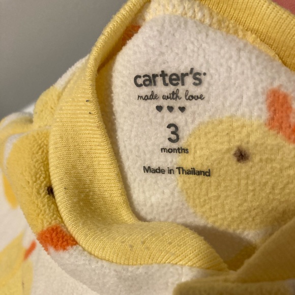 Carter’s Fox and Duck footies *lot of 2* - Picture 8 of 8